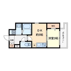 ラシーヌ住吉大社の物件間取画像